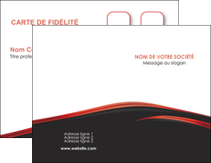 modele carte de visite web design noir fond noir image de fond MLIG73221