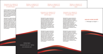 creer modele en ligne depliant 4 volets  8 pages  web design noir fond noir image de fond MLIG73259