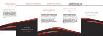 imprimerie depliant 4 volets  8 pages  web design noir fond noir image de fond MLIG73261