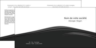imprimer depliant 2 volets  4 pages  web design gris fond gris metal MLGI73505