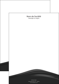 personnaliser modele de tete de lettre web design gris fond gris metal MLGI73507