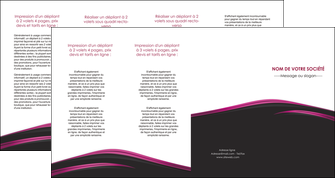 modele en ligne depliant 4 volets  8 pages  noir fond noir image de fond MLIG73573