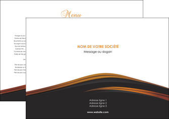 faire modele a imprimer set de table web design gris fond gris orange MIF73579