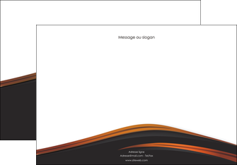 modele en ligne affiche web design gris fond gris orange MIF73601