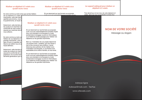 imprimer depliant 3 volets  6 pages  web design gris fond gris gris metallise MLGI73973