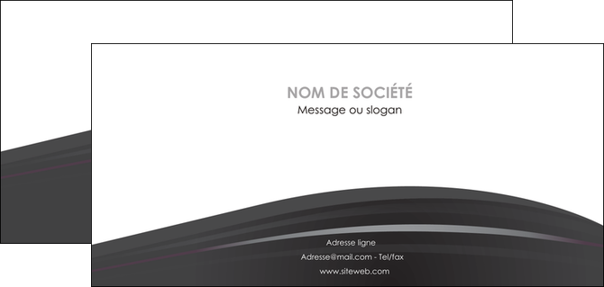 imprimerie flyers restaurant menu noir blanc MIDLU74035