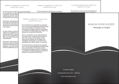 modele depliant 3 volets  6 pages  web design noir fond noir texture MLIG74077