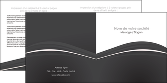 modele en ligne depliant 2 volets  4 pages  web design noir fond noir texture MLIG74081