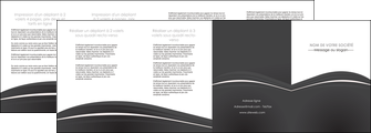 cree depliant 4 volets  8 pages  web design noir fond noir texture MLIG74095