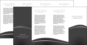 faire depliant 4 volets  8 pages  web design noir fond noir texture MLIG74099