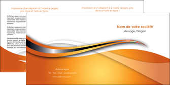 personnaliser modele de depliant 2 volets  4 pages  web design texture contexture structure MLIG74185