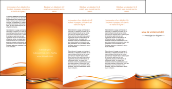 maquette en ligne a personnaliser depliant 4 volets  8 pages  web design texture contexture structure MLIG74203