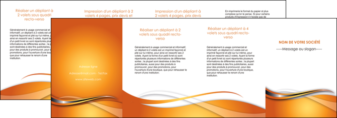 realiser depliant 4 volets  8 pages  web design texture contexture structure MLIG74205