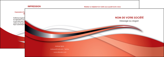 cree depliant 2 volets  4 pages  web design texture contexture structure MFLUOO74223