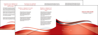 exemple depliant 4 volets  8 pages  web design texture contexture structure MFLUOO74251