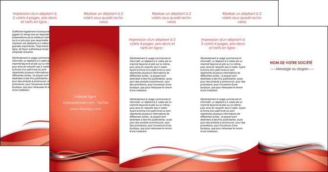 personnaliser maquette depliant 4 volets  8 pages  web design texture contexture structure MIDBE74255