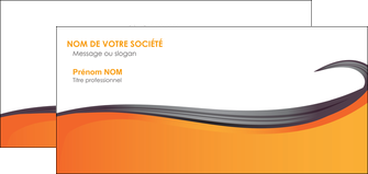 modele carte de correspondance orange fond orange couleur MLIG74471