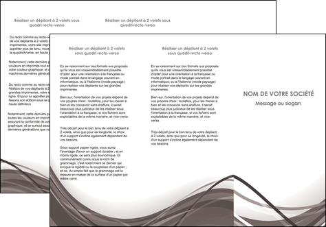 impression depliant 3 volets  6 pages  web design gris fond gris abstrait MLGI74579