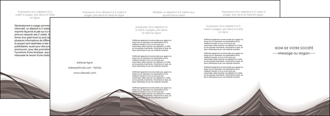 imprimerie depliant 4 volets  8 pages  web design gris fond gris abstrait MLGI74595