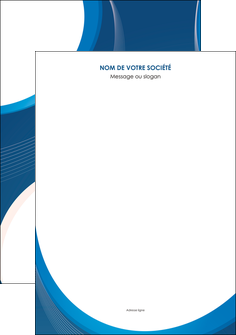 maquette en ligne a personnaliser affiche web design bleu fond bleu couleurs froides MIDLU74609