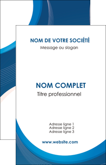 realiser carte de visite web design bleu fond bleu couleurs froides MIDLU74615