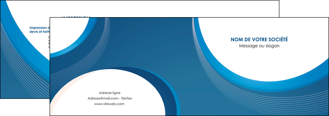 personnaliser modele de depliant 2 volets  4 pages  web design bleu fond bleu couleurs froides MIDLU74621