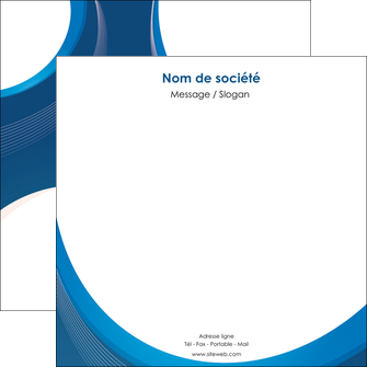 modele en ligne flyers web design bleu fond bleu couleurs froides MIDLU74639