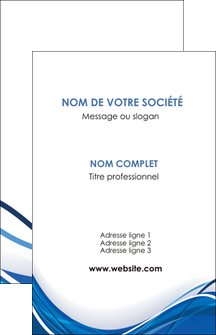 realiser carte de visite web design bleu fond bleu couleurs froides MLGI74667