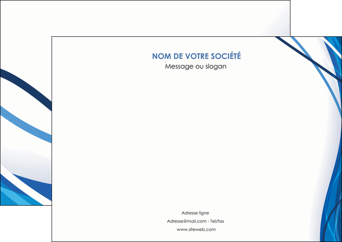 imprimerie affiche web design bleu fond bleu couleurs froides MLGI74677