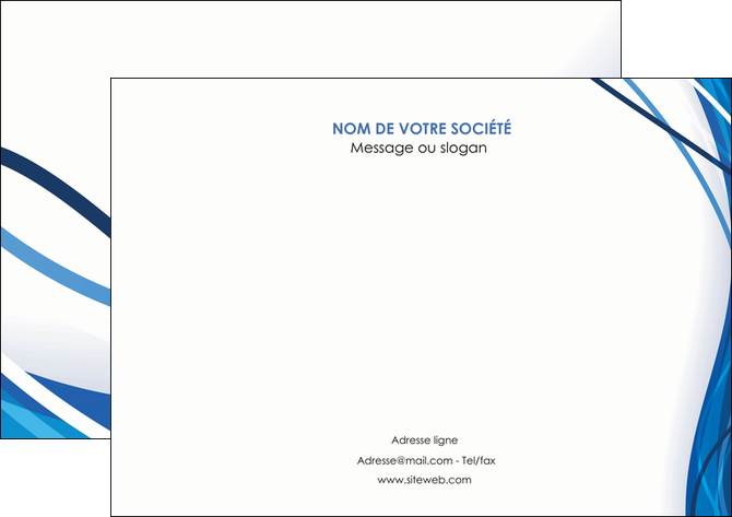 imprimer affiche web design bleu fond bleu couleurs froides MLGI74681