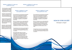 imprimerie depliant 3 volets  6 pages  web design bleu fond bleu couleurs froides MLGI74683