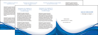 modele en ligne depliant 4 volets  8 pages  web design bleu fond bleu couleurs froides MLGI74705
