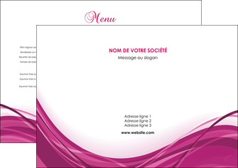 faire set de table violet fond violet mauve MLIG74709