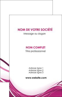 creation graphique en ligne carte de visite violet fond violet mauve MLIG74719