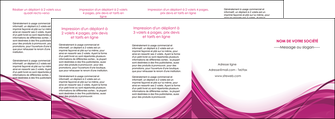 impression depliant 4 volets  8 pages  violet fond violet mauve MLIG74757
