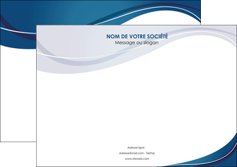 impression affiche web design bleu fond bleu courbes MFLUOO74837