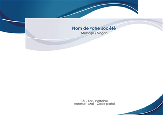 cree flyers web design bleu fond bleu courbes MFLUOO74839