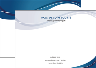 personnaliser maquette flyers web design bleu fond bleu courbes MFLUOO74843