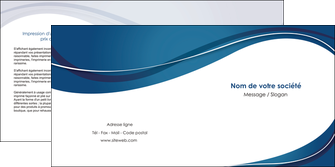 modele en ligne depliant 2 volets  4 pages  web design bleu fond bleu courbes MFLUOO74845