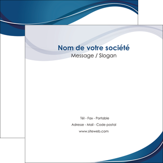 faire flyers web design bleu fond bleu courbes MFLUOO74847