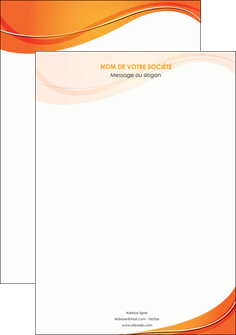 creer modele en ligne affiche orange fond orange couleur MIF75199
