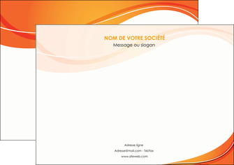 creation graphique en ligne affiche orange fond orange couleur MIF75215