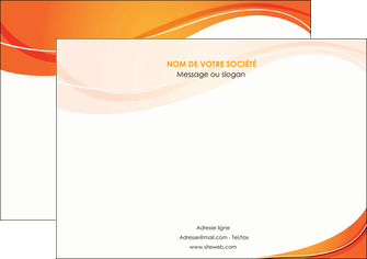 creer modele en ligne affiche orange fond orange couleur MIF75219