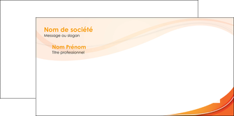creer modele en ligne enveloppe orange fond orange couleur MIF75233