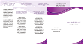 maquette en ligne a personnaliser depliant 4 volets  8 pages  web design violet fond violet couleur MLGI75293