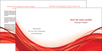 modele en ligne depliant 2 volets  4 pages  web design texture contexture structure MFLUOO75487