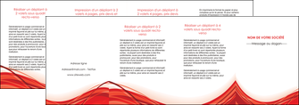 cree depliant 4 volets  8 pages  web design texture contexture structure MFLUOO75507