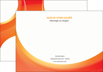 maquette en ligne a personnaliser affiche web design orange fond orange colore MIFBE75625