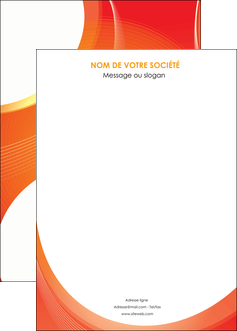 personnaliser modele de affiche web design orange fond orange colore MIFBE75645