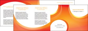 modele en ligne depliant 4 volets  8 pages  web design orange fond orange colore MIFBE75649
